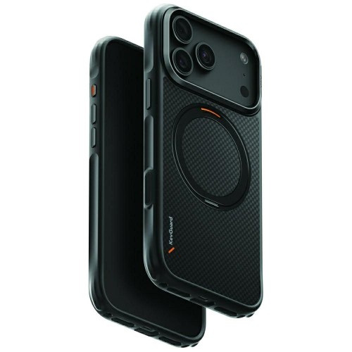 Etui UNIQ Keva Mov do Apple iPhone 18 Pro Max / 17 Pro Max Magclick Charging czarny