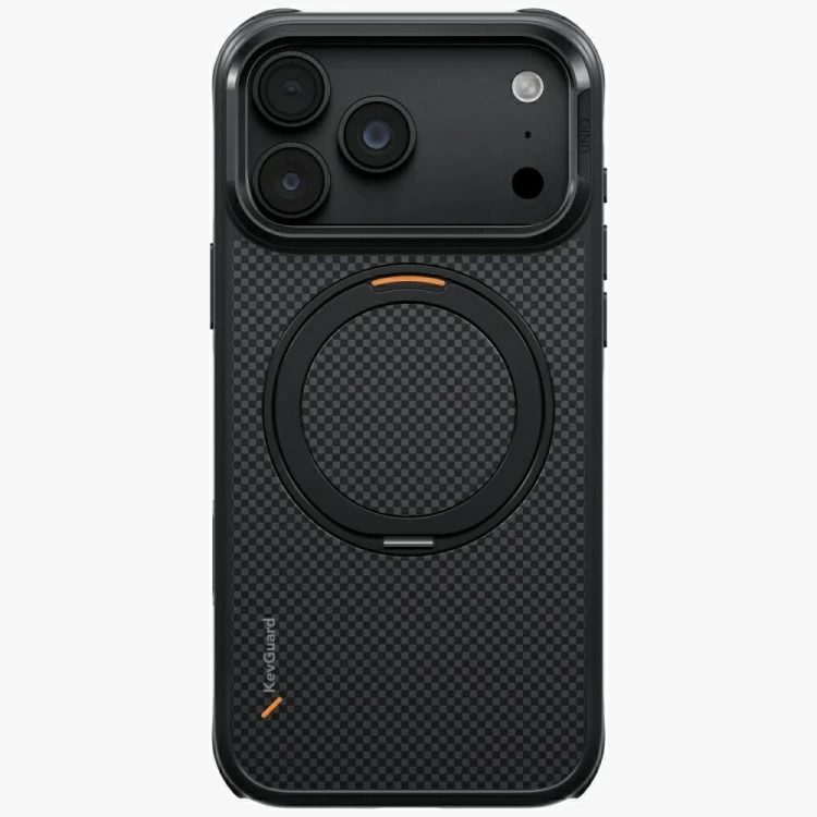 Etui UNIQ Keva Mov do Apple iPhone 18 Pro Max / 17 Pro Max Magclick Charging czarny