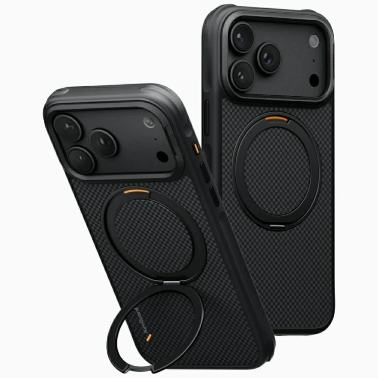 Etui UNIQ Keva Mov do Apple iPhone 18 Pro Max / 17 Pro Max Magclick Charging czarny