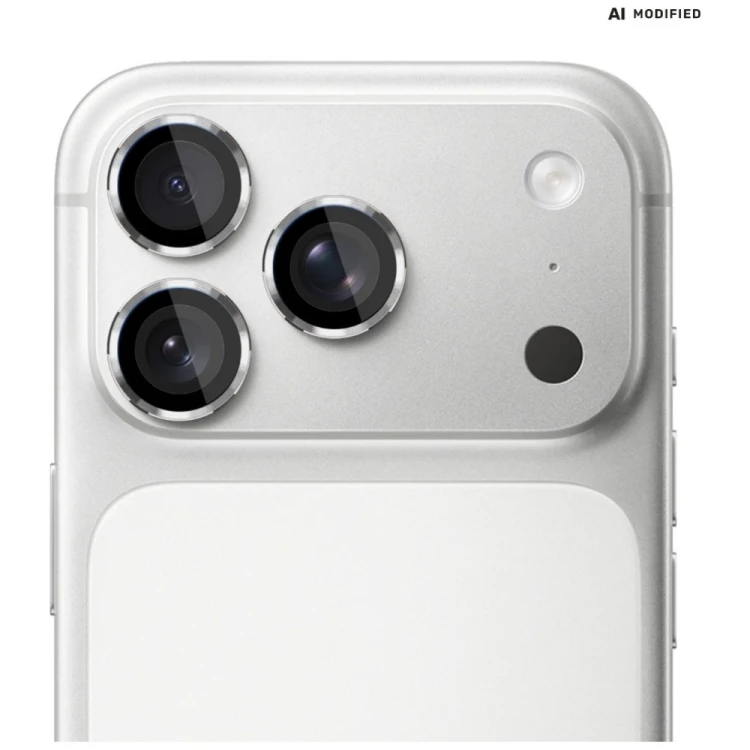 Ochrona na obiektyw aparatu 3MK Lens Protection Pro do Apple iPhone 18 Pro / 18 Pro Max srebrny