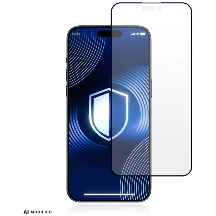 Szkło hartowane 3MK HardGlass Matt Max do Apple iPhone 18 Pro