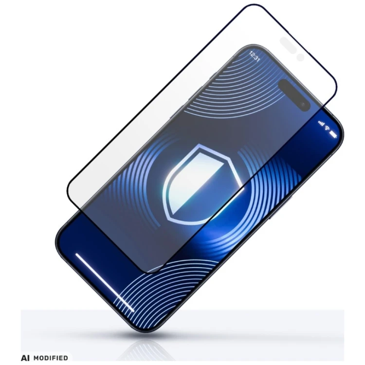 Szkło hartowane 3MK HardGlass Matt Max do Apple iPhone 18 Pro