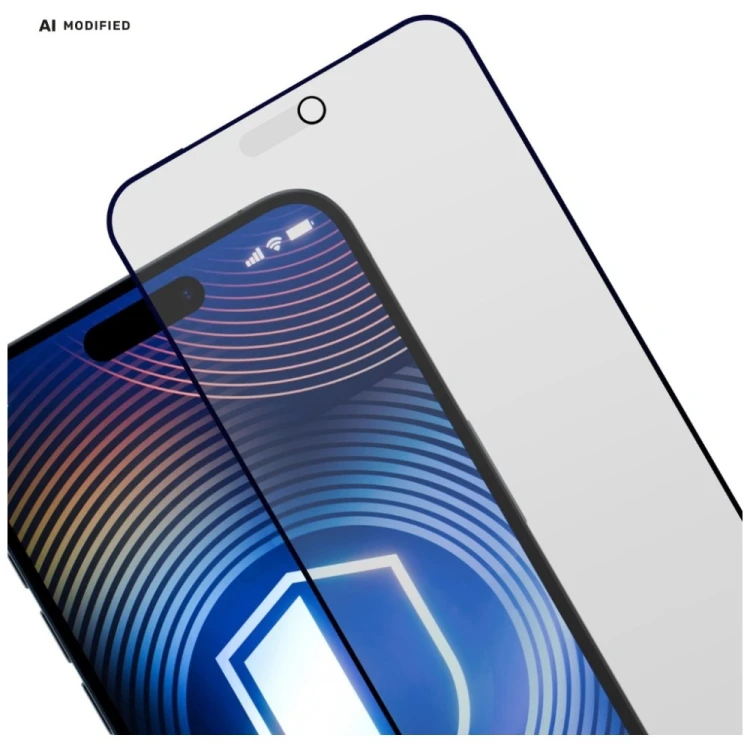 Szkło hartowane 3MK HardGlass Matt Max do Apple iPhone 18 Pro