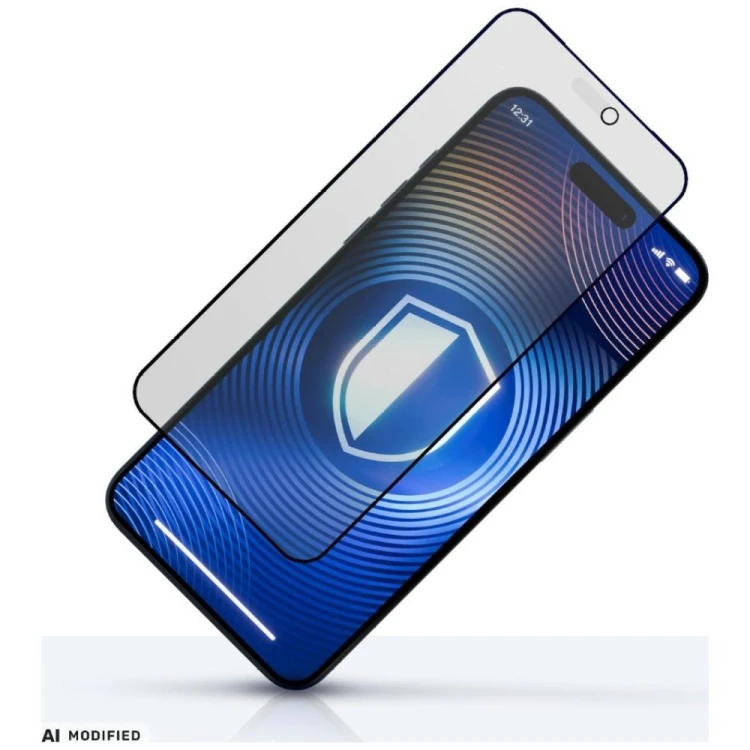 Szkło hartowane 3MK HardGlass Matt Max do Apple iPhone 18 Pro