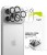Osłona aparatu Ringke Camera Full Cover do Apple iPhone 18 Pro Black [2 PACK]