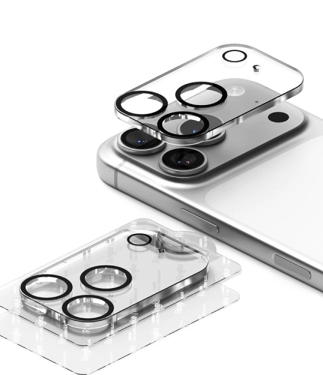 Osłona aparatu Ringke Camera Full Cover do Apple iPhone 18 Pro Black [2 PACK]