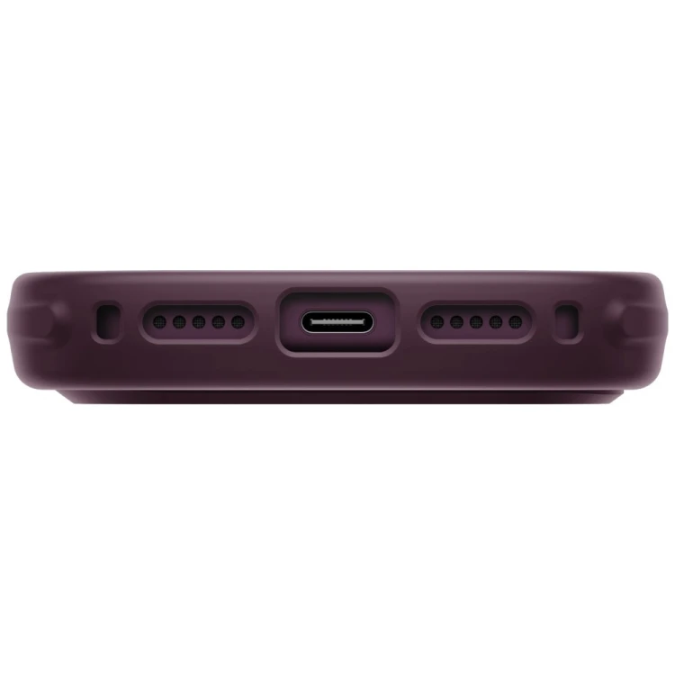 Etui UNIQ Veren do Apple iPhone 18 Pro / 17 Pro MagClick Charging burgundowy