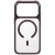 Etui UNIQ Veren do Apple iPhone 18 Pro / 17 Pro MagClick Charging burgundowy