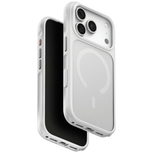 Etui UNIQ Veren do Apple iPhone 18 Pro / 17 Pro MagClick Charging chalk frost
