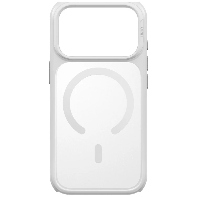 Etui UNIQ Veren do Apple iPhone 18 Pro / 17 Pro MagClick Charging chalk frost