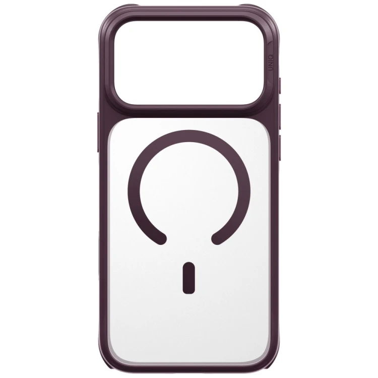 Etui UNIQ Veren do Apple iPhone 18 Pro Max / 17 Pro Max MagClick Charging burgundowy
