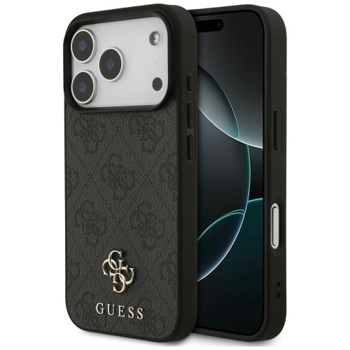 Etui Guess 4G Small Classic Logo MagSafe do Apple iPhone 18 Pro / 17 Pro czarny