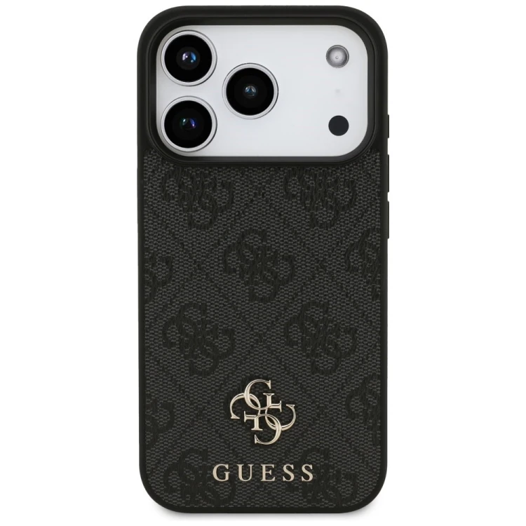 Etui Guess 4G Small Classic Logo MagSafe do Apple iPhone 18 Pro / 17 Pro czarny