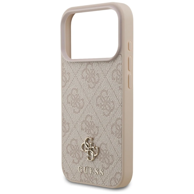 Etui Guess 4G Small Classic Logo MagSafe do Apple iPhone 18 Pro / 17 Pro różowy