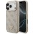 Etui Guess 4G Triangle Logo MagSafe do Apple iPhone 18 Pro / 17 Pro różowy złoty