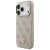 Etui Guess 4G Triangle Logo MagSafe do Apple iPhone 18 Pro / 17 Pro różowy złoty