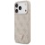 Etui Guess Leather 4G Triangle Strass MagSafe do Apple iPhone 18 Pro / 17 Pro różowy