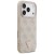 Etui Guess Leather 4G Triangle Strass MagSafe do Apple iPhone 18 Pro / 17 Pro różowy