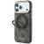 Etui Guess Ring Stand 360 4G Classic Logo MagSafe do Apple iPhone 18 Pro / 17 Pro brązowy