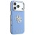 Etui Guess Smooth & Big Strass Logo do Apple iPhone 18 Pro / 17 Pro niebieski