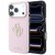 Etui Guess Smooth & Big Strass Logo do Apple iPhone 18 Pro / 17 Pro różowy