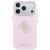 Etui Guess Smooth & Big Strass Logo do Apple iPhone 18 Pro / 17 Pro różowy