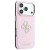 Etui Guess Smooth & Big Strass Logo do Apple iPhone 18 Pro / 17 Pro różowy