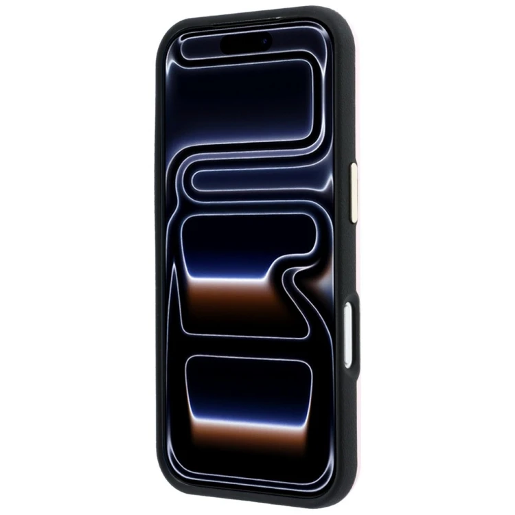 Etui Guess Smooth & Big Strass Logo do Apple iPhone 18 Pro / 17 Pro różowy