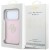 Etui Guess Smooth & Big Strass Logo do Apple iPhone 18 Pro / 17 Pro różowy