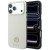Etui Guess Grained Round Strass Logo MagSafe do Apple iPhone 18 Pro Max / 17 Pro Max beżowy