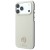 Etui Guess Grained Round Strass Logo MagSafe do Apple iPhone 18 Pro Max / 17 Pro Max beżowy