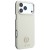 Etui Guess Grained Round Strass Logo MagSafe do Apple iPhone 18 Pro Max / 17 Pro Max beżowy