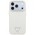 Etui Guess Grained Triangle Logo MagSafe do Apple iPhone 18 Pro Max / 17 Pro Max beżowy
