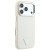 Etui Guess Grained Triangle Logo MagSafe do Apple iPhone 18 Pro Max / 17 Pro Max beżowy