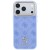 Etui Guess Peony 4G Small Logo MagSafe do Apple iPhone 18 Pro Max / 17 Pro Max jasnoniebieski