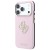 Etui Guess Smooth & Big Strass Logo do Apple iPhone 18 Pro Max / 17 Pro Max różowy