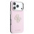 Etui Guess Smooth & Big Strass Logo do Apple iPhone 18 Pro Max / 17 Pro Max różowy