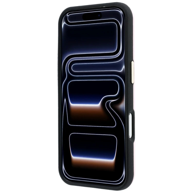 Etui Guess Smooth & Big Strass Logo do Apple iPhone 18 Pro Max / 17 Pro Max różowy