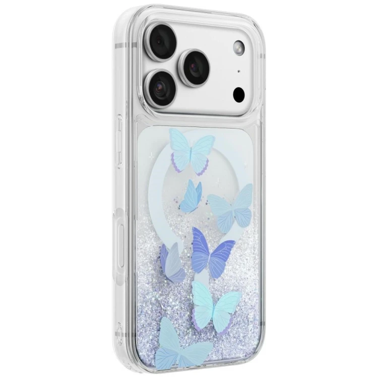 Etui UNIQ Coehl Aria do Apple iPhone 18 Pro / 17 Pro Magnetic Charging niebieski