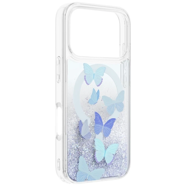 Etui UNIQ Coehl Aria do Apple iPhone 18 Pro / 17 Pro Magnetic Charging niebieski