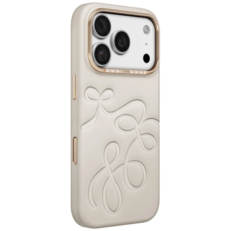 Etui UNIQ Coehl Cloude do Apple iPhone 18 Pro / 17 Pro Magnetic Charging beżowy