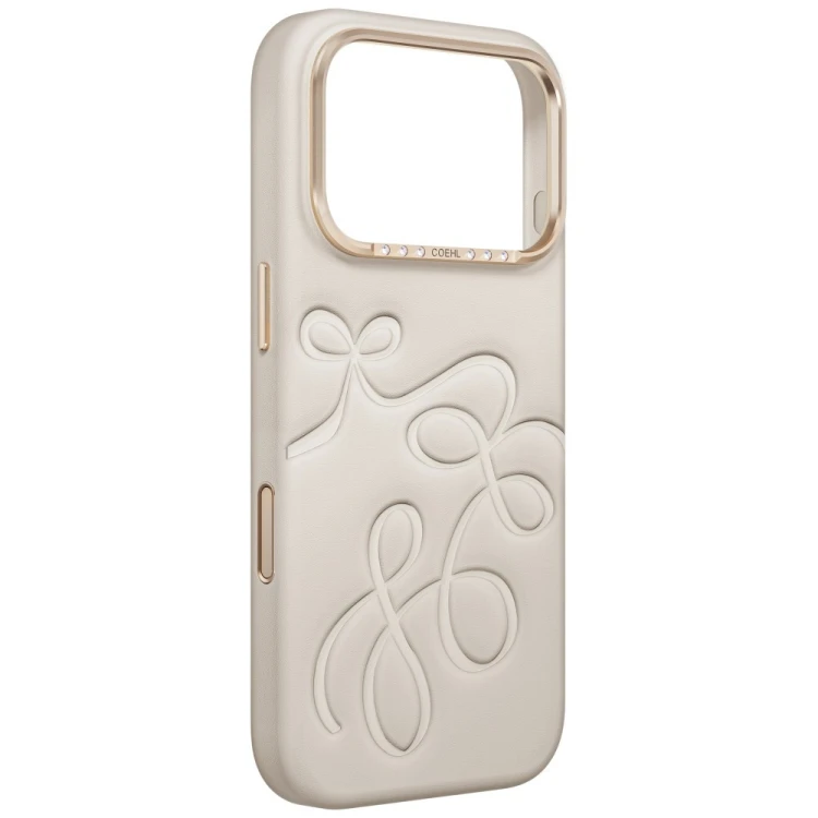 Etui UNIQ Coehl Cloude do Apple iPhone 18 Pro / 17 Pro Magnetic Charging beżowy