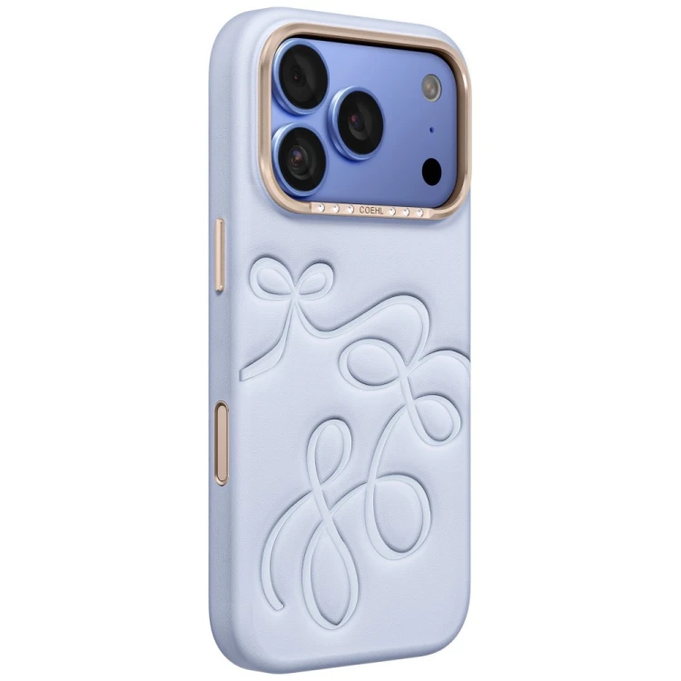 Etui UNIQ Coehl Cloude do Apple iPhone 18 Pro / 17 Pro Magnetic Charging niebieski