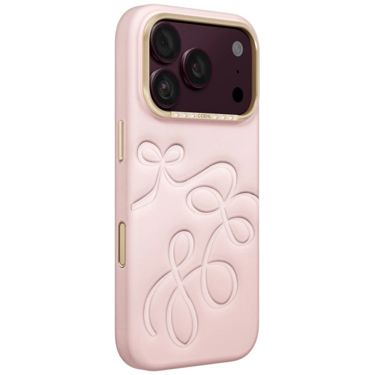 Etui UNIQ Coehl Cloude do Apple iPhone 18 Pro / 17 Pro Magnetic Charging różowy