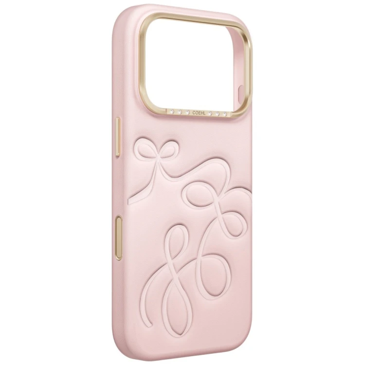 Etui UNIQ Coehl Cloude do Apple iPhone 18 Pro / 17 Pro Magnetic Charging różowy