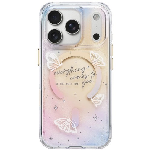 Etui UNIQ Coehl Ellie do Apple iPhone 18 Pro / 17 Pro Magnetic Charging prism bloom