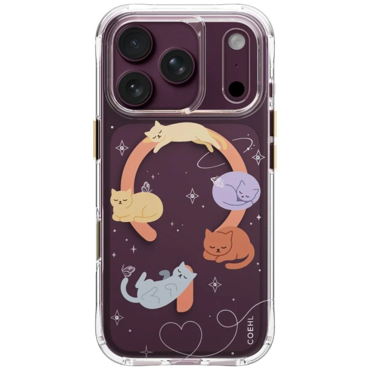 Etui UNIQ Coehl Elysie do Apple iPhone 18 Pro / 17 Pro Magnetic Charging whiskered dreams