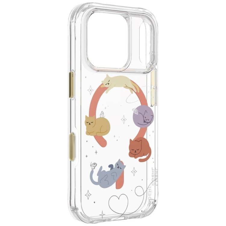Etui UNIQ Coehl Elysie do Apple iPhone 18 Pro / 17 Pro Magnetic Charging whiskered dreams