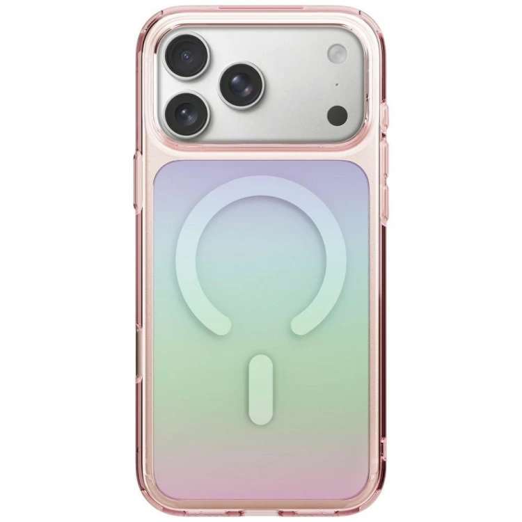 Etui UNIQ Coehl Estelle do Apple iPhone 18 Pro / 17 Pro Magnetic Charging różowy