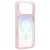 Etui UNIQ Coehl Estelle do Apple iPhone 18 Pro / 17 Pro Magnetic Charging różowy